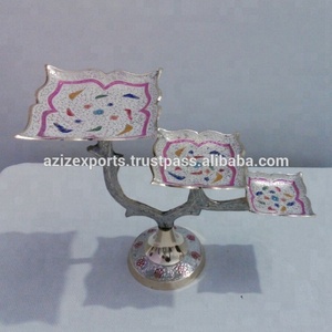 ที่วางเค้กโลหะเคลือบ - Product Image 1