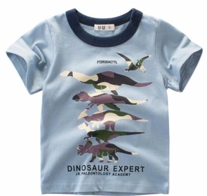 T-shirt garçon en coton, marque personnalisée de bonne qualité, avec LOGO et dessin animé pour enfants, Collection du Bangladesh, - Product Image 6