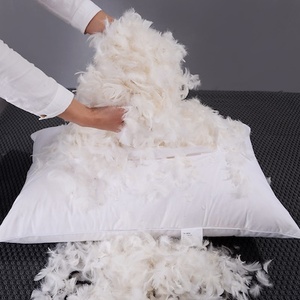 Plumes de canard blanc lavé, naturel, 2-4 cm, pour les oreillers et la couette, livraison gratuite - Product Image 4