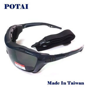 แว่นกันแดดแฟชั่นสำหรับผู้ชายและผู้หญิงกรอบโพลาไรซ์สีแดงแบบแถบกันลื่นสำหรับขี่จักรยานไต้หวัน - Product Image 4