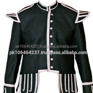 Ventes en gros de tuniques de pipers écossais de haute qualité 100% laine, uniformes de tambour, vestes - Product Image 6