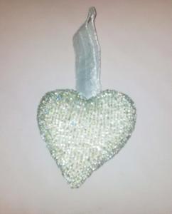ของตกแต่งคริสต์มาสลูกปัดรูปหัวใจ - Product Image 2