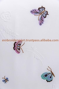 Sábana de algodón con bordado a mano, 100% - Product Image 2
