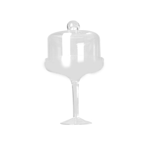 Eco-Friendly Hand Made Round <strong>Glass</strong> <strong>Cake</strong> <strong>Dome</strong> With Base - Product Image 6