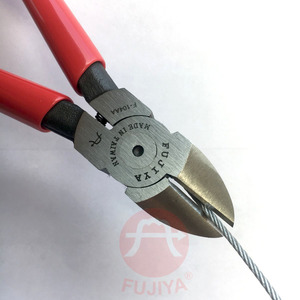 Alicates de Corte Diagonal FUJIYA de Acero Aleado con Alto Contenido de Carbono, Resistentes, 185 mm, Métricos, OEM, Dentados, Tratados Térmicamente, Industriales - Product Image 2