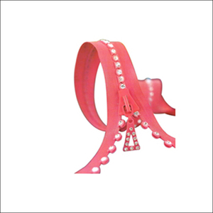 Rollos de cremallera de diamante decorativos cerrados con cierre automático de marca OZL al por mayor, nailon duradero y plástico para Vaqueros, zapatos, ropa y bolsos - Product Image 5