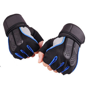 Guantes de gimnasio de entrenamiento de medio dedo para mujer 2021 Material de goma al por mayor - Product Image 5