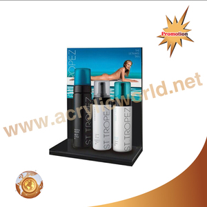 หมุน4ช่องอะคริลิผู้ถือแปรงแต่งหน้าจอแสดงผลออแกไนเซอร์ - Product Image 3