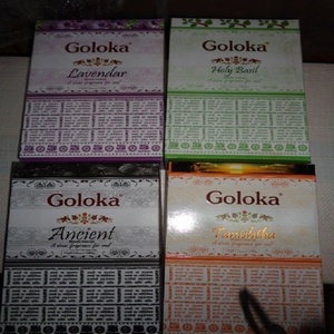Goloka Yoga Series Varillas de incienso Paquete de 15 gramos Goloka Incienso Goloka Palos al por mayor de India Goloka Incienso Mix Match Stick - Product Image 2