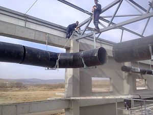 AKTIFPAK WS 1000 Épurateur humide de traitement des gaz d'échappement avec contrôle PLC Haute efficacité 2-3 kW Puissance Matériaux acier/PP/PE - Product Image 4