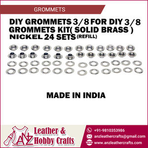 Ojales redondos blancos de 24 piezas Breeze Tools con triple lente Eye Loopy Especificación para prendas y bordeadoras de mano de cuero - Product Image 2