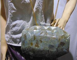 Pochette de soirée en acrylique pour femmes, sacoches Fashion, sac à main - Product Image 5