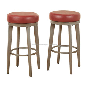 Industrial Bar Leather stools - Product Image 1