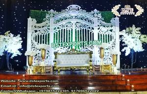 ตะวันตกจัดงานแต่งงานหลังเวทีกรอบตกแต่งที่สวยงามเอเชียแต่งงานประตูแผงตกแต่งที่ทันสมัยจัดงานแต่งงานเวทีแผงประตู - Product Image 2