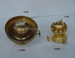 Pièces de brûleur à huile en laiton disponibles dans toutes les tailles, pièces de lampe à huile, brûleur en métal, pièces de lampe - Product Image 2