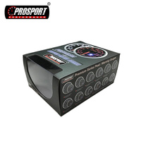 Manomètre de pression à écran LCD bleu et rouge, 0-52mm, jauge numérique pour voiture