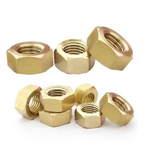 Tuercas Hexagonales de Latón de Precisión DIN 934 M42 EN24034 a Precio de Fábrica, Tuercas de Inserción Moleteadas, Exportador - Product Image 1