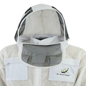Traje de apicultura OEM, equipo de mantenimiento de abejas blancas, ropa de cuerpo completo, traje protector - Product Image 3