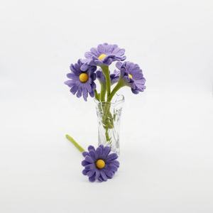 Flores de fieltro de lana NZ, ecológicas, decorativas para el hogar, festivas, fieltradas a mano por mujeres artesanas de Nepal para regalos y recuerdos - Product Image 2