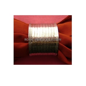 Wholesale Highest Quality Brass Metal Napkin Buckle Customised Factory Price Napkin Rings Customized Napkin Ring - Product Image 5