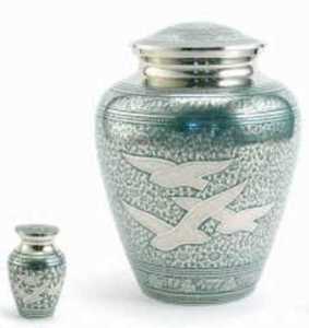 Urnes funéraires en métal de style américain/européen pour adultes Urnes funéraires pour animaux de compagnie. - Product Image 5