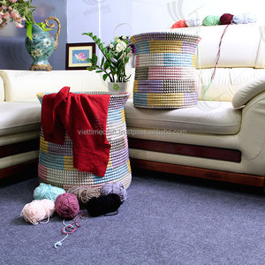 Décor à la maison de rangement panier à linge avec ficelle en plastique - Product Image 2