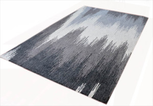 Tapis en laine touffeté tissé à la main de meilleure qualité Design Ikat moderne pour la maison et l'hôtel Salon Chambre Décor Adolescents Prière - Product Image 3
