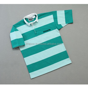 POLO CUSTOM RUGBY SHIRT HOMBRE S COSIDO STRIPE MANGA LARGA RUGBY DEPORTES para HOMBRE SUBLIMACIÓN IMPRESIÓN UNISEX OEM PERSONALIZADO - Product Image 3