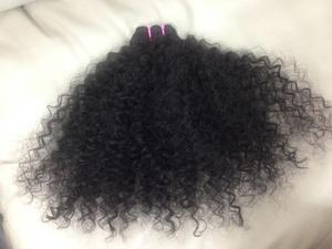 VENTE EN GROS REMY VIERGE VAPEUR BOUCLES CUTICULE ALIGNÉ DONNEUR UNIQUE NATUREL NOIR EXTENSIONS DE CHEVEUX HUMAINS DE HAUTE QUALITÉ - Product Image 3
