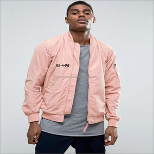 Chaquetas de bombardero ligeras para hombre, ropa de abrigo de invierno, chaqueta universitaria de béisbol con cremallera completa, chaqueta universitaria ajustada personalizada - Product Image 5