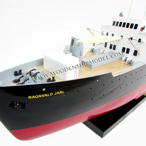 เรือโมเดลไม้1956ของขวัญแปลกใหม่ Mss ragnvald jarl - Product Image 1