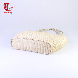 <b>Straw</b> Natural Seagrass Vietnam Wholesale/Vintage <b>Straw</b> <b>Handbag</b>/Handicraft Tote Bag - Product Image 5