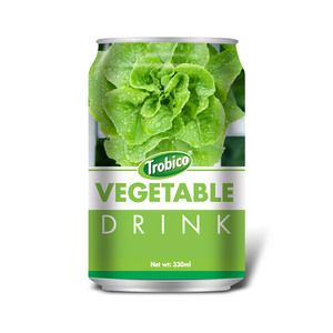 Trobico Brand 250ml Canned Fresh <b>Vegetable</b> Drink OEM Service Flavored Puree <b>Fruit</b> & <b>Vegetable</b> <b>Juice</b> - Product Image 2