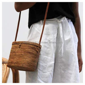 Sac à main de plage en rotin, vente en gros, 2020 - Product Image 4