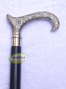 Bastón de madera tallado a mano de alta calidad, Estilo vintage, bastón para caminar, con mango de diseñador - Product Image 2