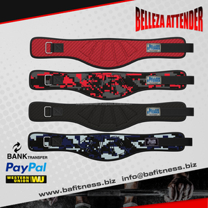 Cinturón de neopreno para levantamiento de pesas, cinturón de neopreno de 6 "para entrenamiento de cintura con etiqueta privada - Product Image 4