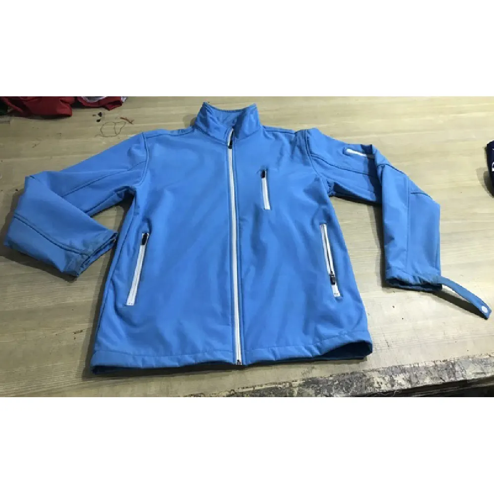 Men long Sleeve Soft Shell Jacket Lightweight Waterproof Wind Shirt Jacket