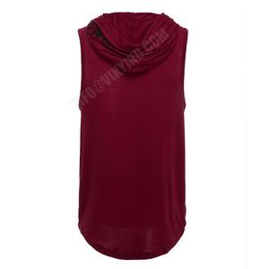 เสื้อกล้ามชายแขนกุดมีฮู้ด,เสื้อกล้ามสำหรับใส่ออกกำลังกาย - Product Image 5