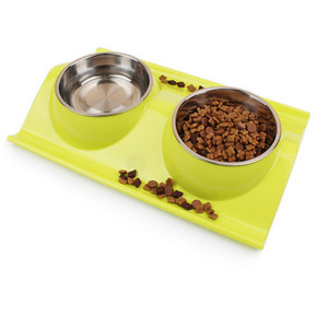 Bol pour chien en acier inoxydable de luxe du roi nourriture pour animaux de compagnie adaptée aux chiens chats petits animaux stockage eau de nourriture pour animaux de compagnie - Product Image 1