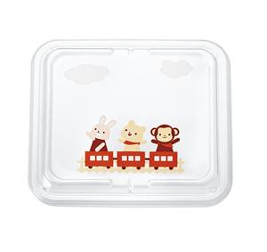 Déjeuner scolaire traiteur pour enfants boîte à bento jetable japon récipient d'emballage en plastique sans BPA conception mignonne micro-ondable - Product Image 2