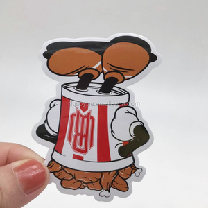 Tùy chỉnh Vinyl in ấn ưa thích dính phim hoạt hình không thấm nước chết cắt Logo dán nhãn - Product Image 3