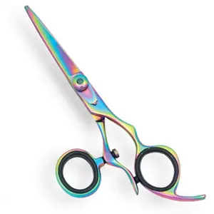 Tijeras de Peluquería Profesionales con Mango Giratorio, Tijeras para Cortar Cabello de Primera Calidad, para Diestros, Acero Inoxidable de Alta Calidad LCI - Product Image 1
