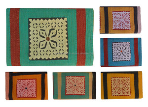 Indian Handmade Cotton <b>Applique</b> Kantha Quilts - Product Image 3