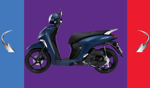 High quality scooter motorcycle 125cc (Janusz Premium - Blue) - Product Image 3