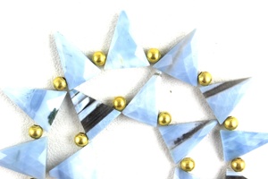 Amazing Quality Natural Bolder <b>Opal</b> Gemstone Faceted Triangle Shape Briolette Beads Making DIY Necklace <b>Earring</b> - Product Image 3