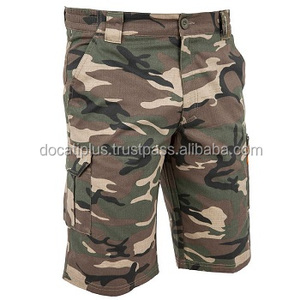Pantalones Cortos Cargo de Cintura Alta, Tejidos, Camuflados, Casuales y Transpirables, Personalizados OEM para Hombre - Product Image 4