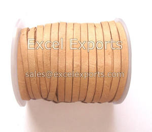 สายหนังเมทัลลิกแฟนซีอเนกประสงค์สีทอง5มม. แบนถัก50เมตรและกระเป๋าทำเครื่องประดับส่วนประกอบ - Product Image 6