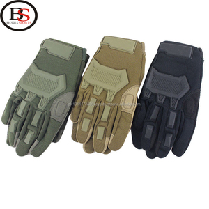 Guantes tácticos deportivos para hombre, manoplas para deportes al aire libre, dedo completo, logo personalizado - Product Image 5