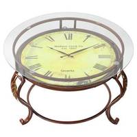 Table à montre avec plateau en verre, nouveau design, décoration de luxe, design moderne et antique
