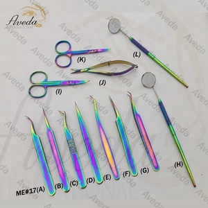 Ainbow-Juego de pinzas para el cuidado de la piel, juego de herramientas para el cuidado de la piel, color negro - Product Image 2